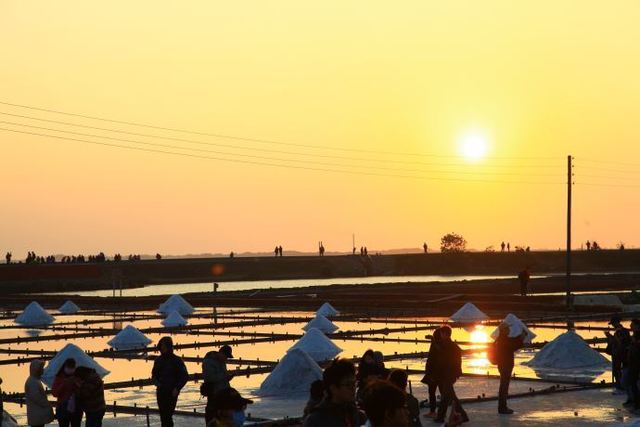 New Year Countdown Festivities in Tainan — Final Sunset Festival at Beimen Salt Fields
